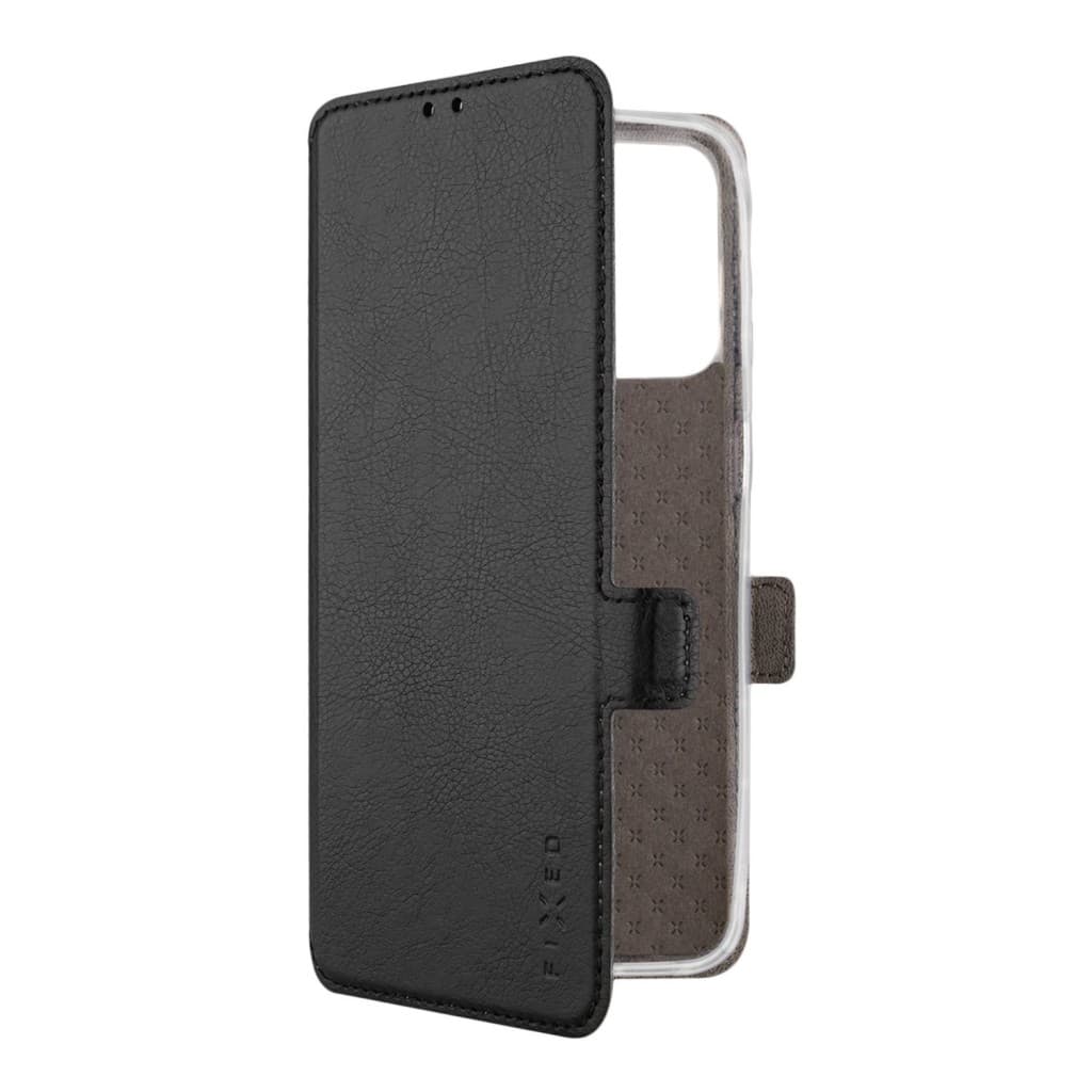 Tenké pouzdro typu kniha FIXED Topic pro Samsung Galaxy M13, černé - náhled 3