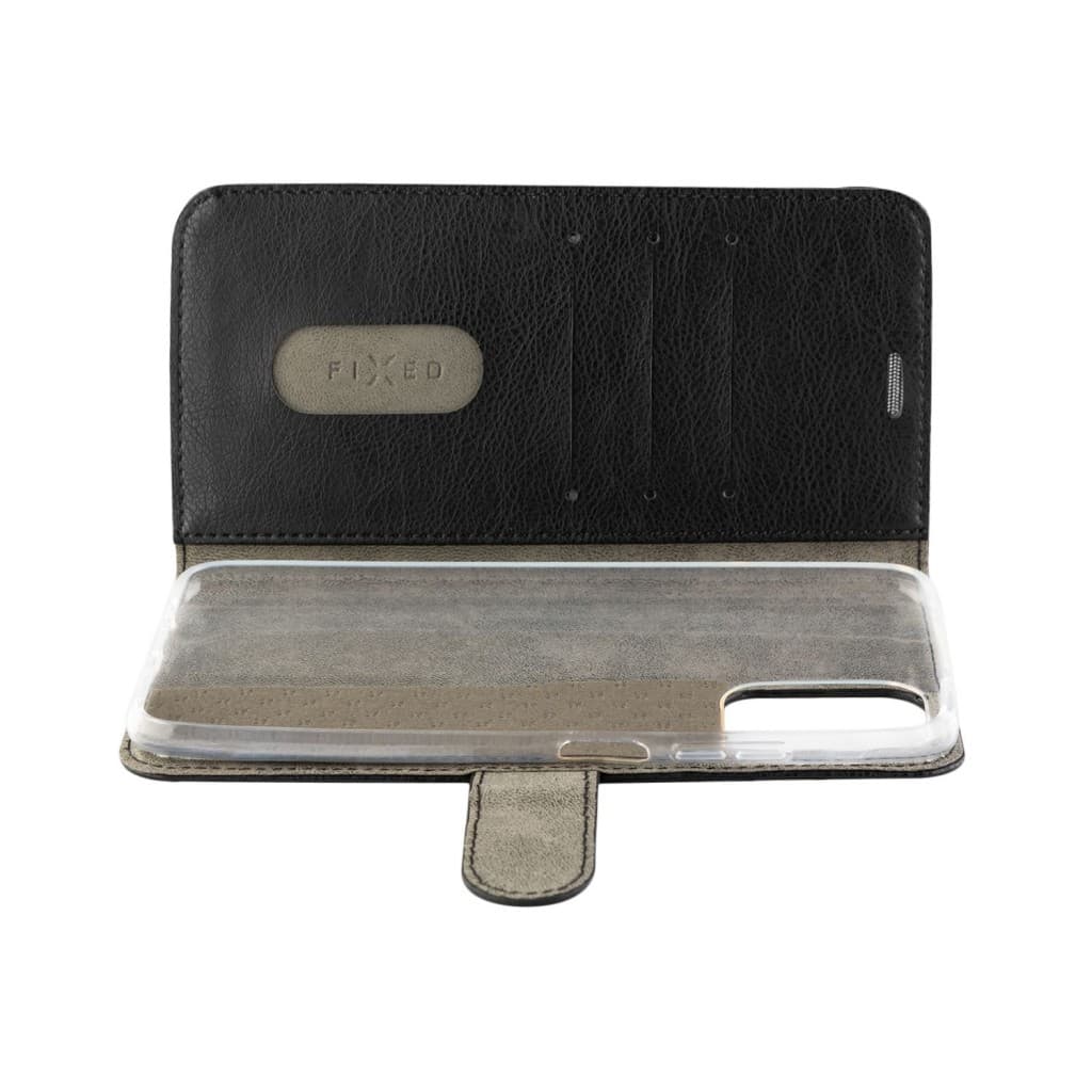 Pouzdro typu kniha FIXED Opus pro Xiaomi POCO M5s, černé - náhled 3