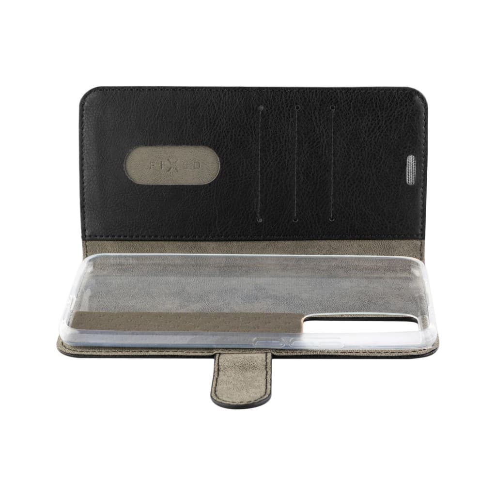 Pouzdro typu kniha FIXED Opus pro Xiaomi 12T/12T Pro, černé - náhled 3