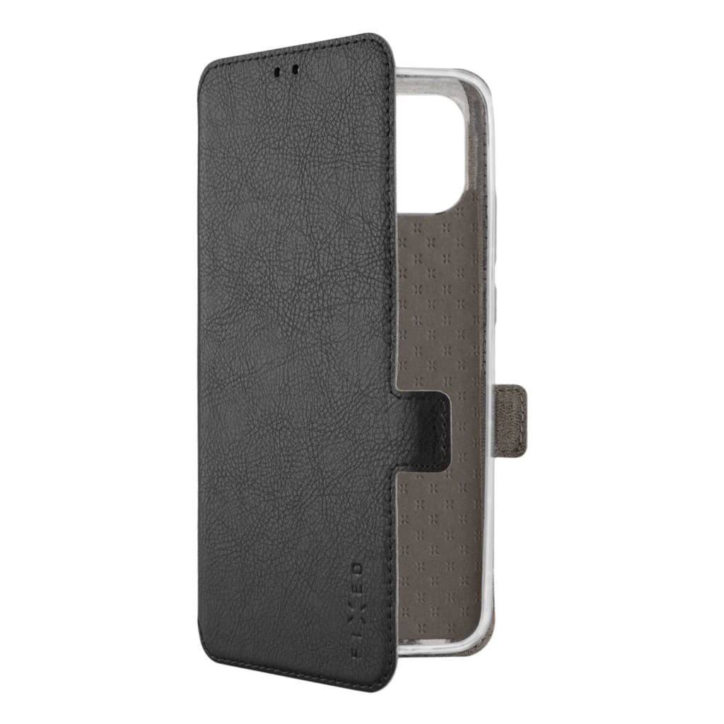 Tenké pouzdro typu kniha FIXED Topic pro Xiaomi Redmi A1, černé - náhled 3
