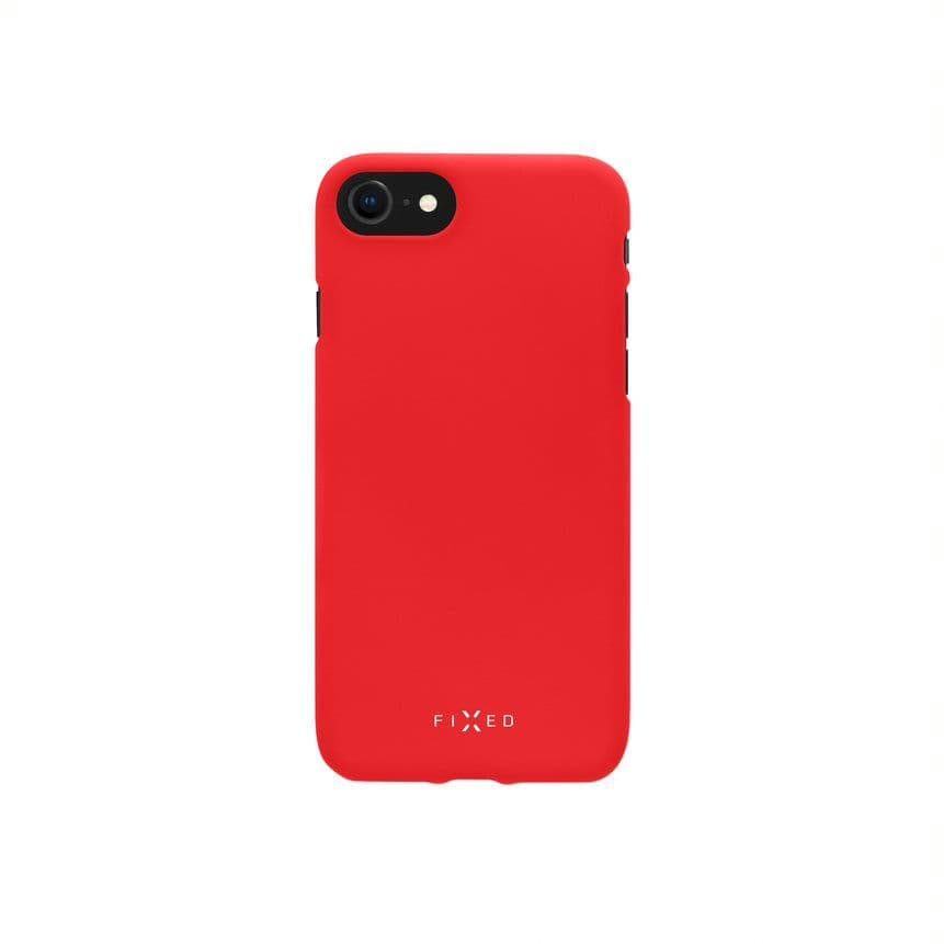 Zadní pogumovaný kryt FIXED Story pro Samsung Galaxy A22 5G, červený - náhled 3