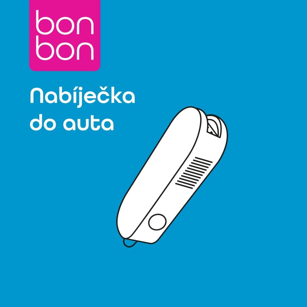 Autonabíječka Bonbon s USB výstupem, 10W, černá - náhled 3
