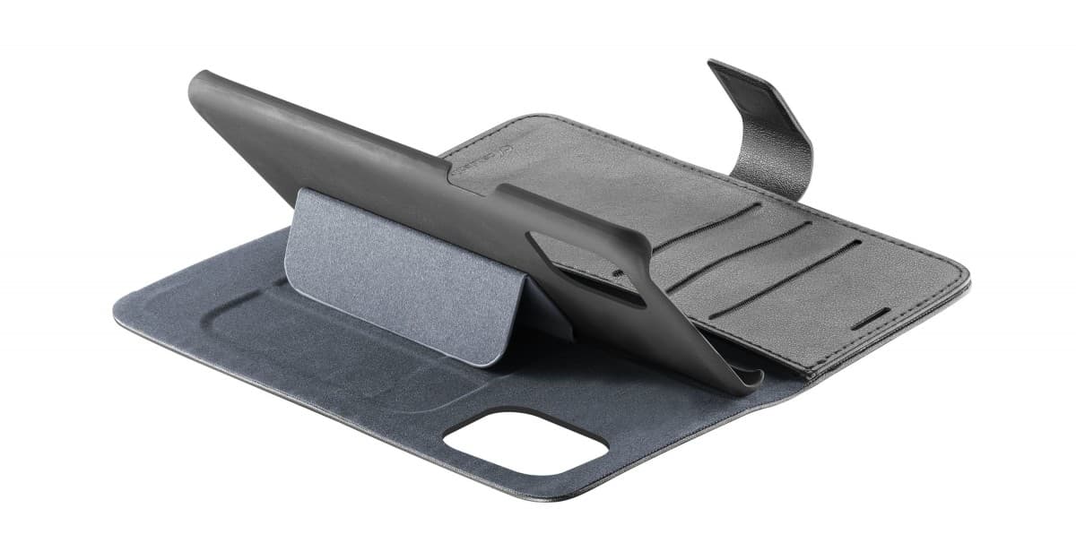 Pouzdro typu kniha CellularLine Book Agenda pro Apple iPhone 11 Pro Max, černé - náhled 3