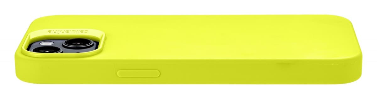 Ochranný silikonový kryt Cellularline Sensation pro Apple iPhone 14, zelený - náhled 3