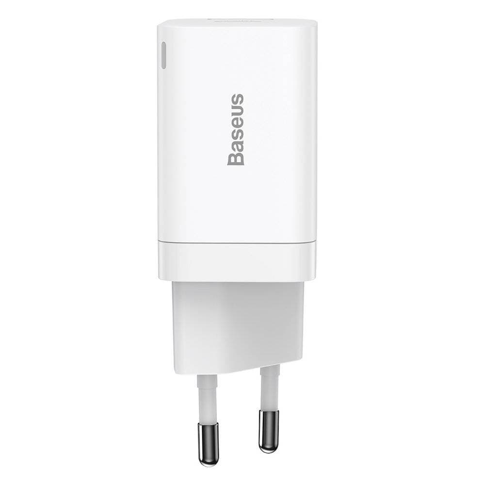 Adaptér Baseus CCSUPP-E02 Super Si Dual 30W bílý - náhled 3