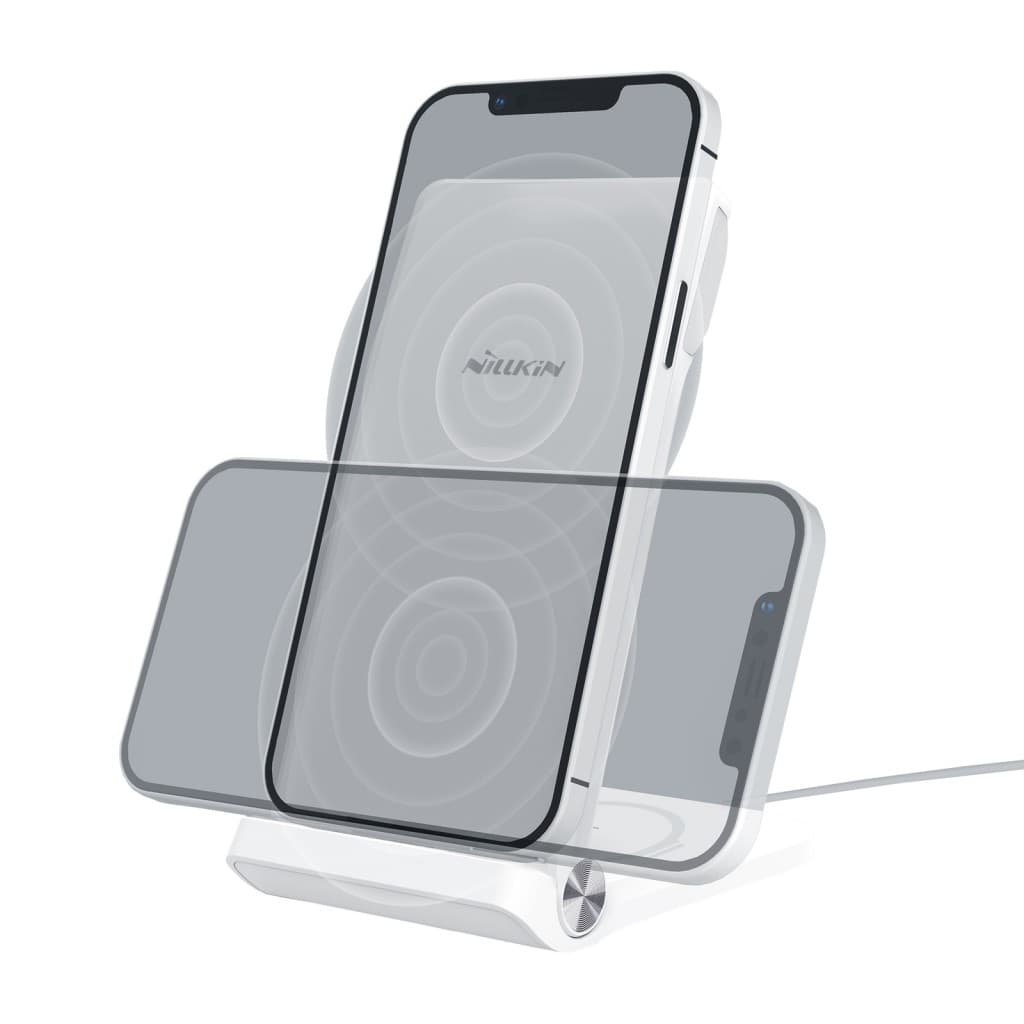 Nillkin PowerTrio 3v1 Bezdrátová Nabíječka pro Apple Watch White (MFI) - náhled 3