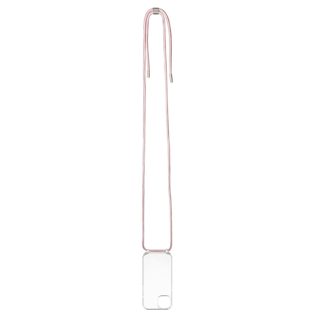 Pouzdro FIXED Pure Neck s růžovou šňůrkou na krk pro Apple iPhone 14 Plus - náhled 3
