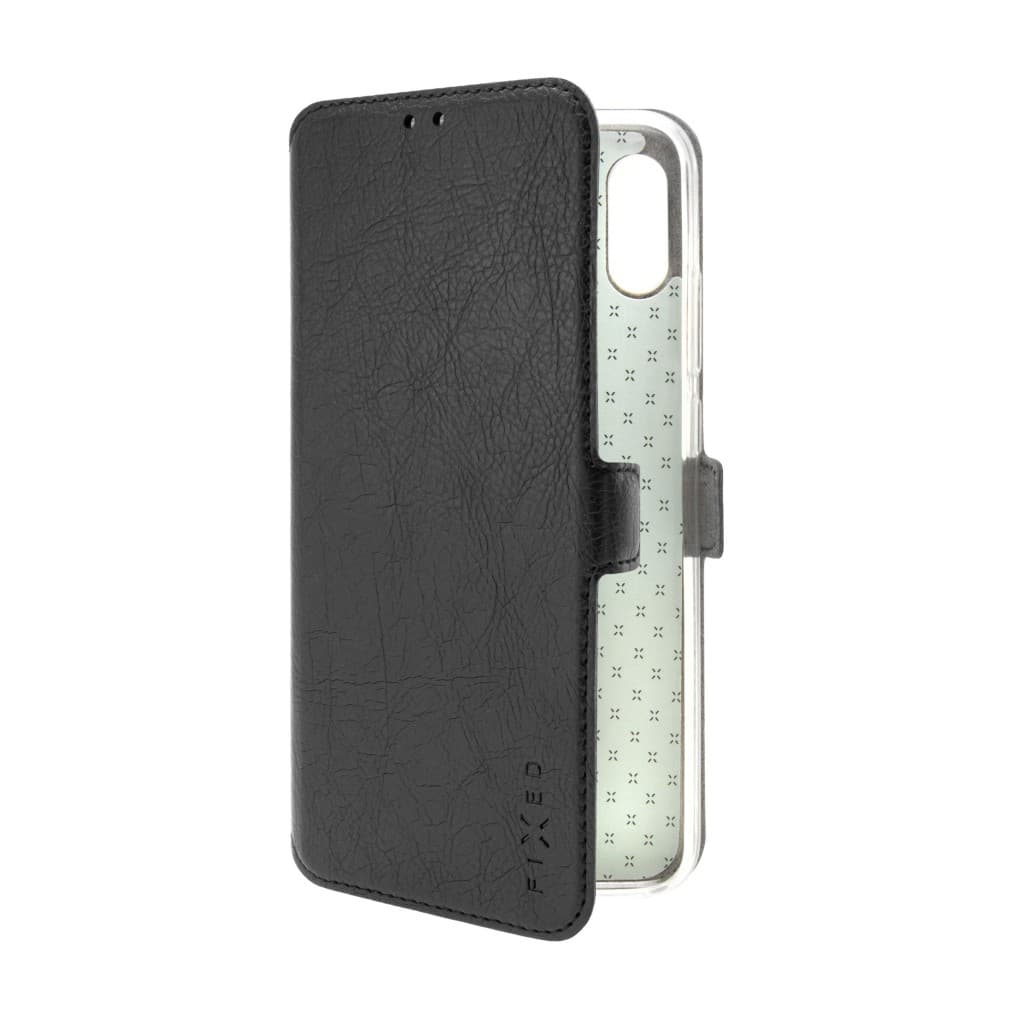 Tenké pouzdro typu kniha FIXED Topic pro Honor X7a, černé - náhled 3