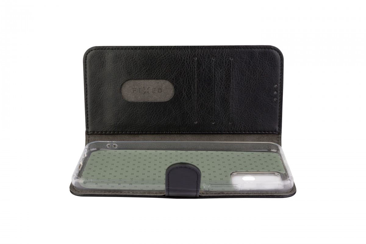 Pouzdro typu kniha FIXED Opus pro Xiaomi Redmi Note 12S, černé - náhled 3