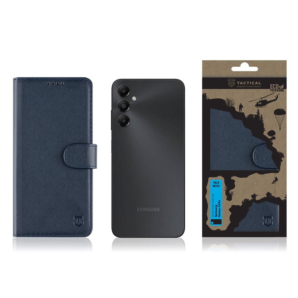 Tactical Field Notes pro Samsung Galaxy A05s Blue - náhled 3