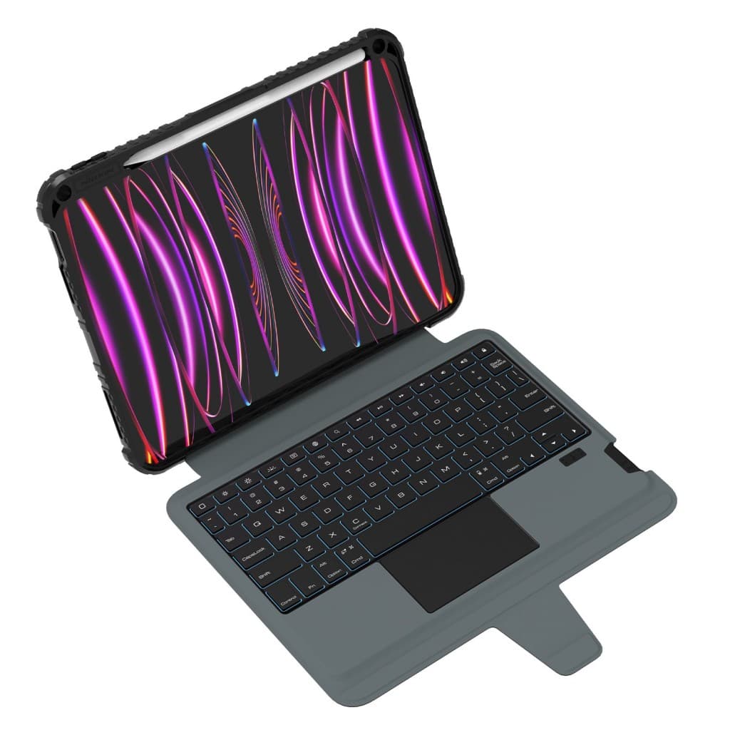 Pouzdro Nillkin Bumper Link Keyboard (Backlit Version) pro iPad 10.9 2022 Black - náhled 3