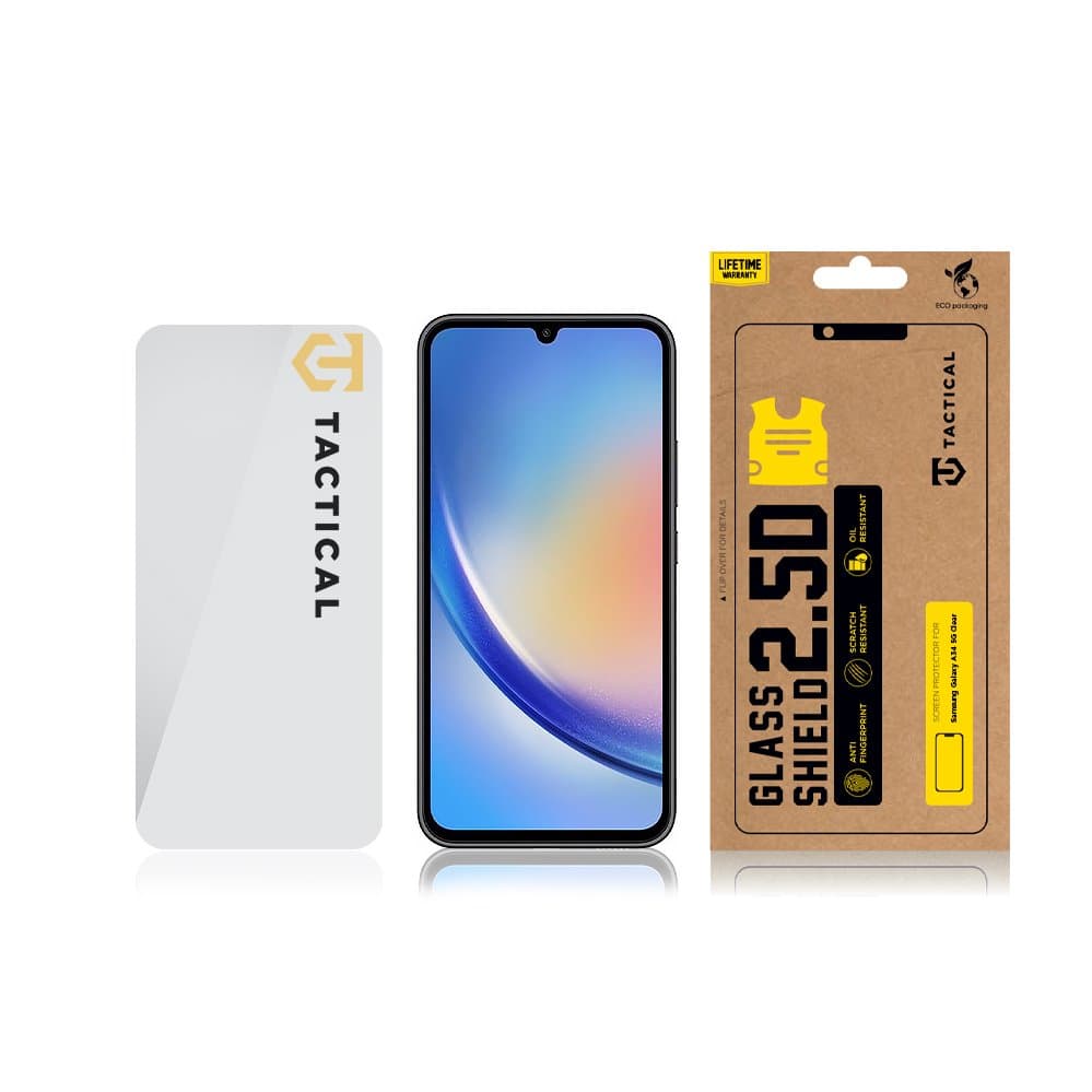 Tvrzené sklo Tactical Glass Shield na Samsung A34 - náhled 3
