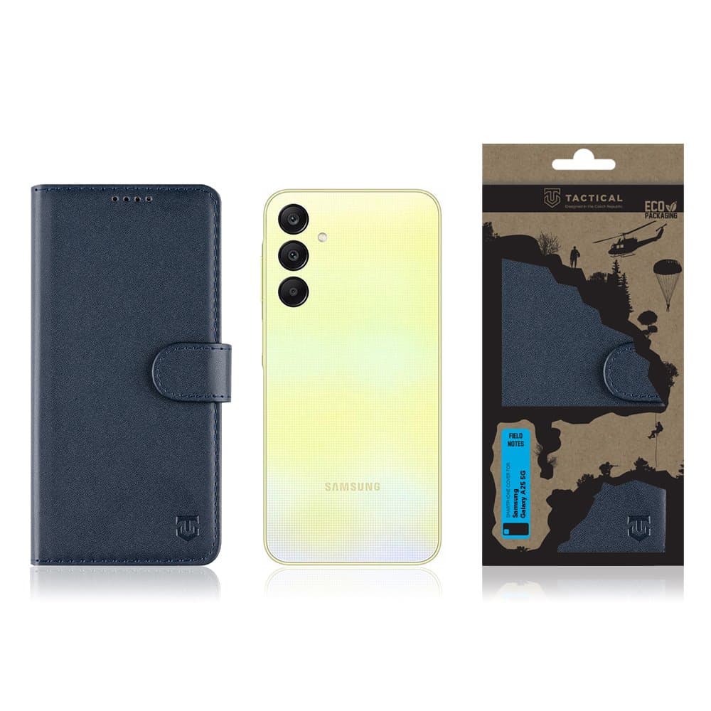 Tactical Field Notes pro Samsung Galaxy A25 5G Blue - náhled 3