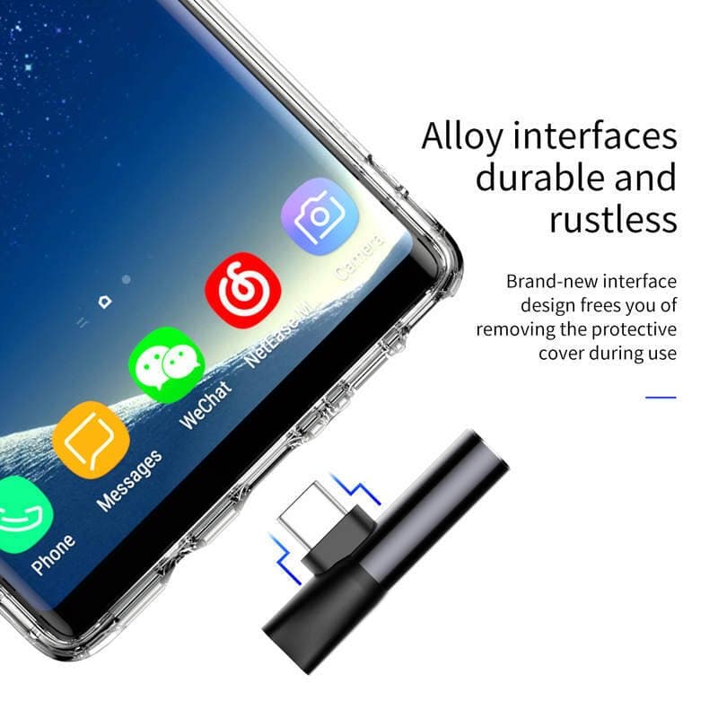Adaptér Baseus CATL41-01 USB-C - 3.5mm Jack černý - náhled 3