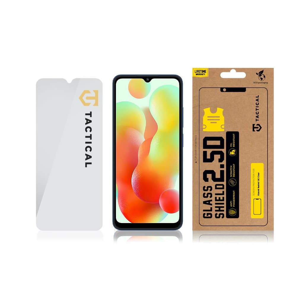 Tvrzené sklo Tactical Glass Shield na Xiaomi Redmi 12C - náhled 3