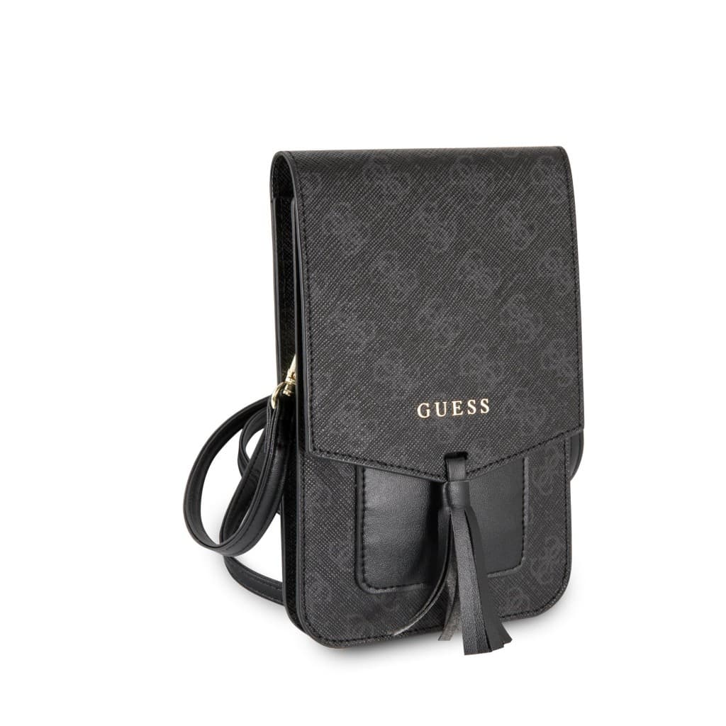 Kabelka na mobil Guess 4G Wallet Universal černá - náhled 3