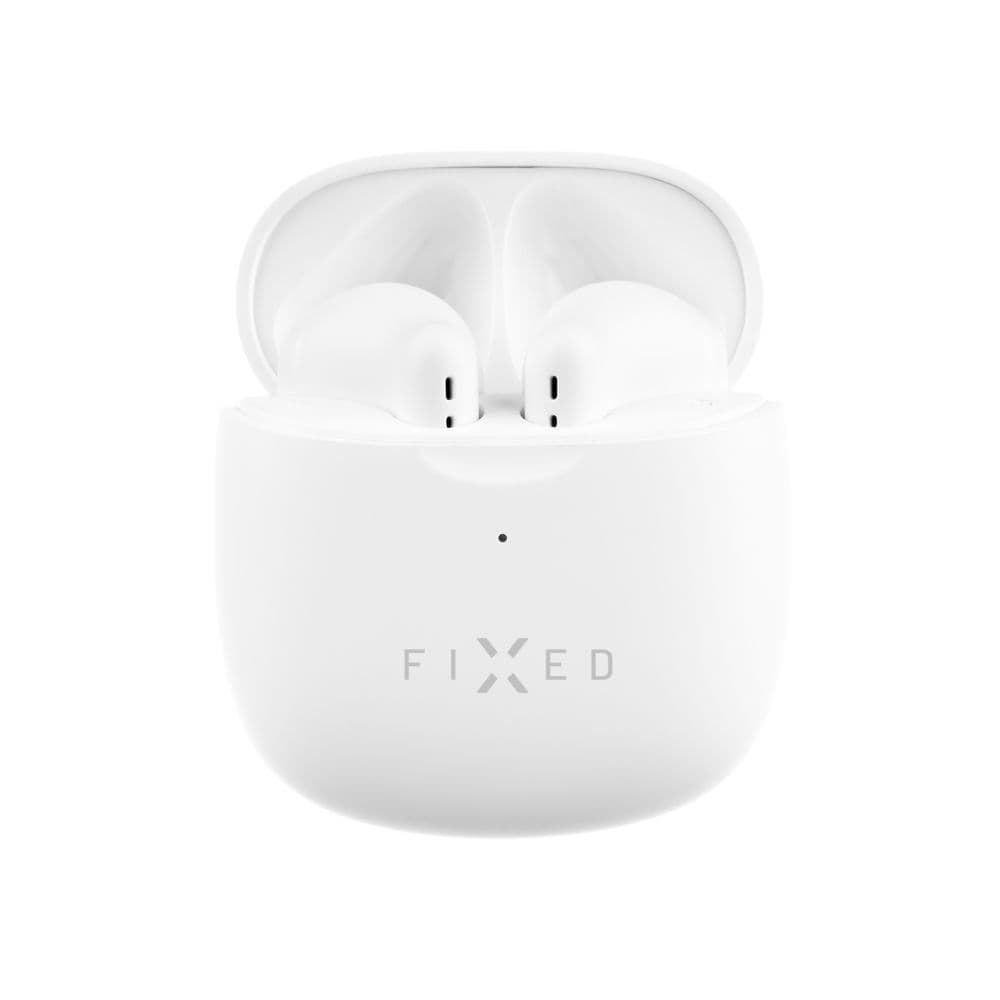 Bezdrátová TWS sluchátka FIXED Pods, bílá - náhled 3