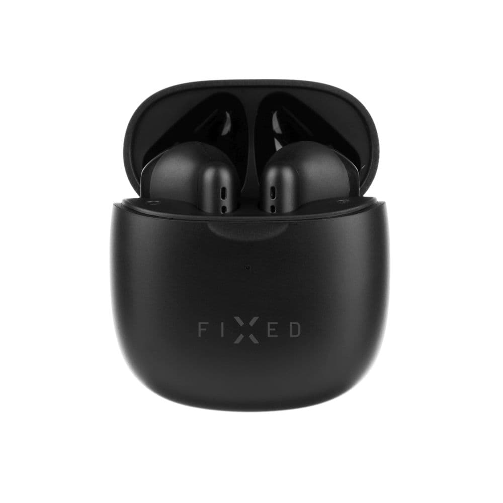 Bezdrátová TWS sluchátka FIXED Pods, černá - náhled 3