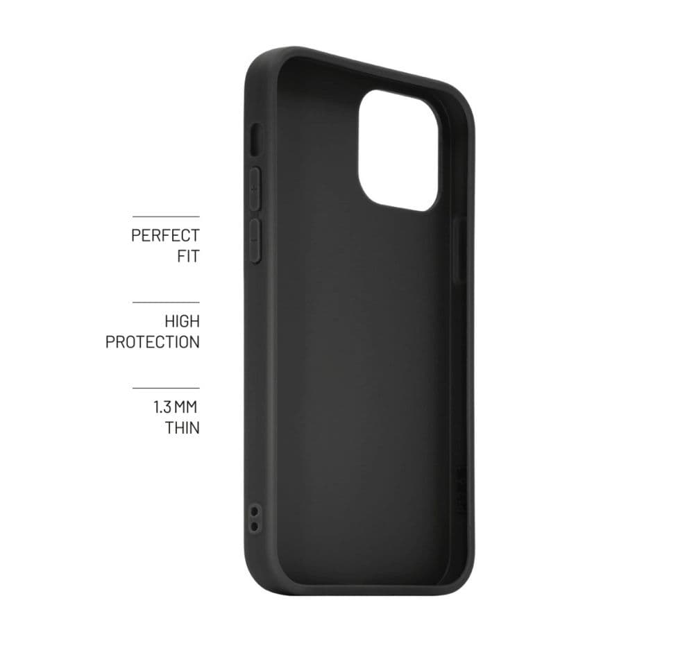 Zadní pogumovaný kryt FIXED Story pro Xiaomi Redmi Note 12S, černý - náhled 3