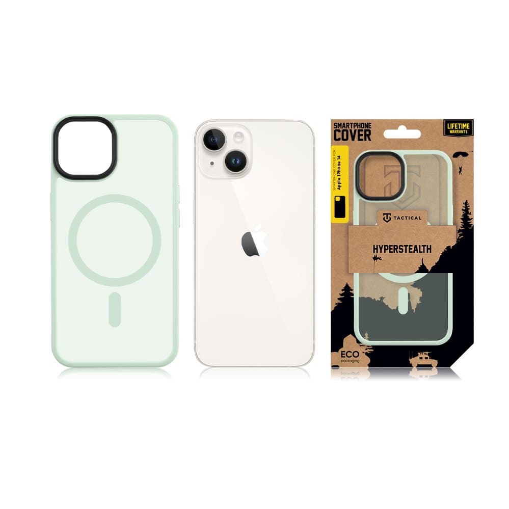 Zadní kryt Tactical MagForce Hyperstealth na iPhone 14 zelený - náhled 3