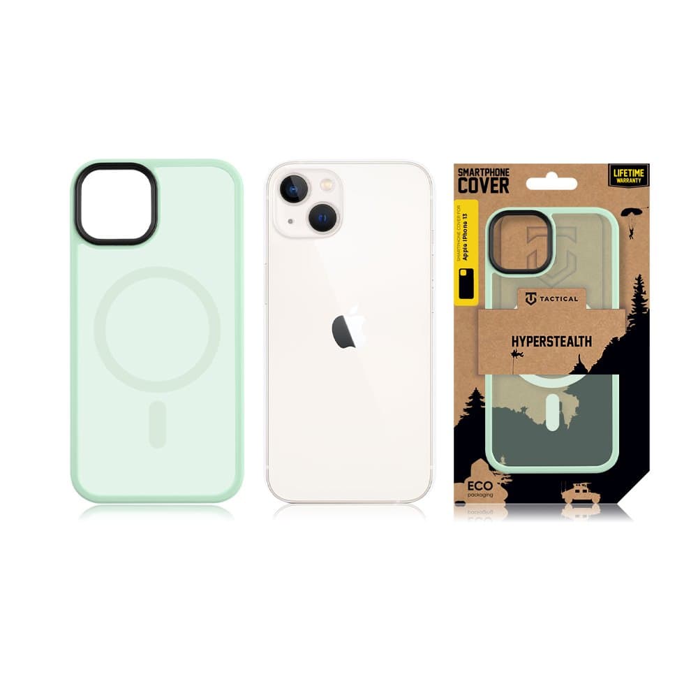 Zadní kryt Tactical MagForce Hyperstealth na iPhone 13 zelený - náhled 3