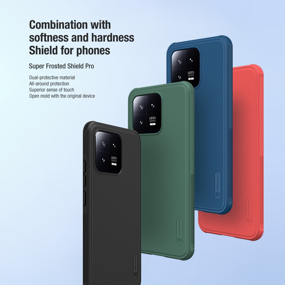 Zadní kryt Nillkin Super Frosted PRO na Xiaomi 13 černý - náhled 3