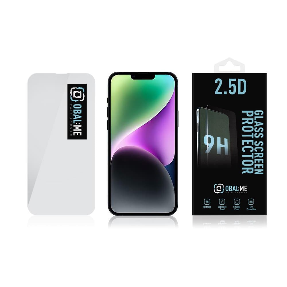 Obal:Me 2.5D Tvrzené Sklo pro Apple iPhone 13 Pro Max/14 Plus Clear - náhled 3