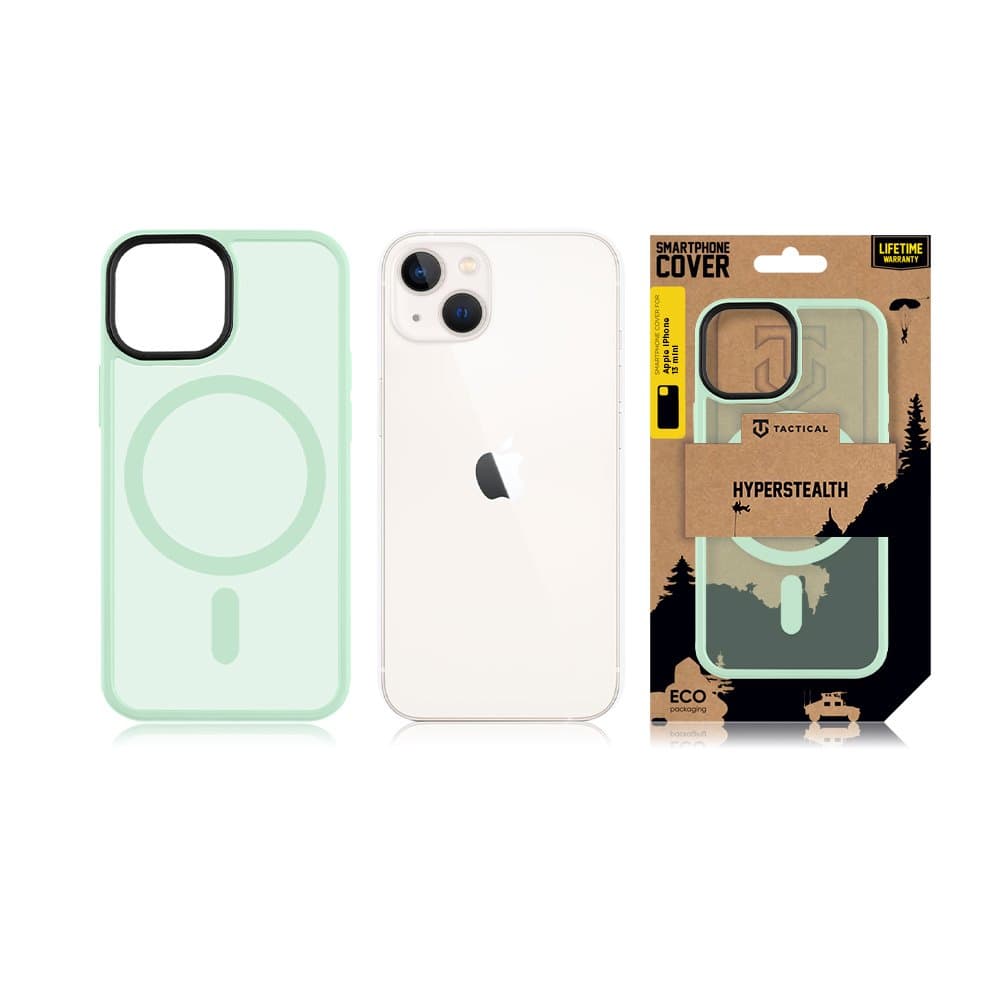 Zadní kryt Tactical MagForce Hyperstealth na iPhone 13 mini zelený - náhled 3