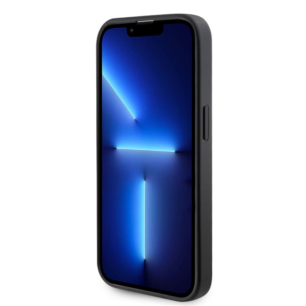 Guess PU Saffiano MagSafe Zadní Kryt pro iPhone 15 Pro Max Black - náhled 3