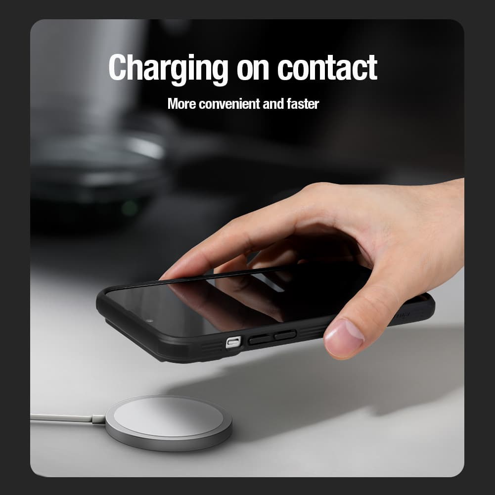 Nillkin CamShield PRO Magnetic Zadní Kryt pro Apple iPhone 15 Pro Max Black - náhled 3