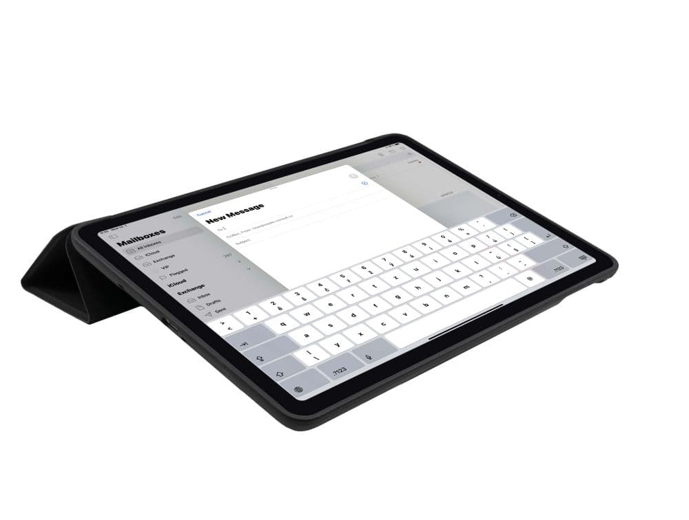 Pouzdro FIXED Padcover pro Apple iPad Pro 13" (2024) se stojánkem, podpora Sleep and Wake, černé - náhled 4