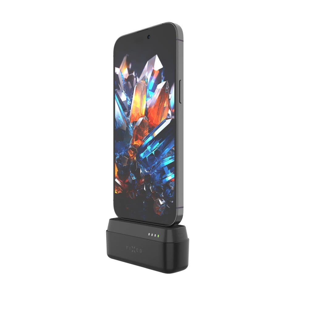 Powerbanka FIXED Zen 5 Plug-in s výstupem PD 20W, 5 000 mAh, černá - náhled 4