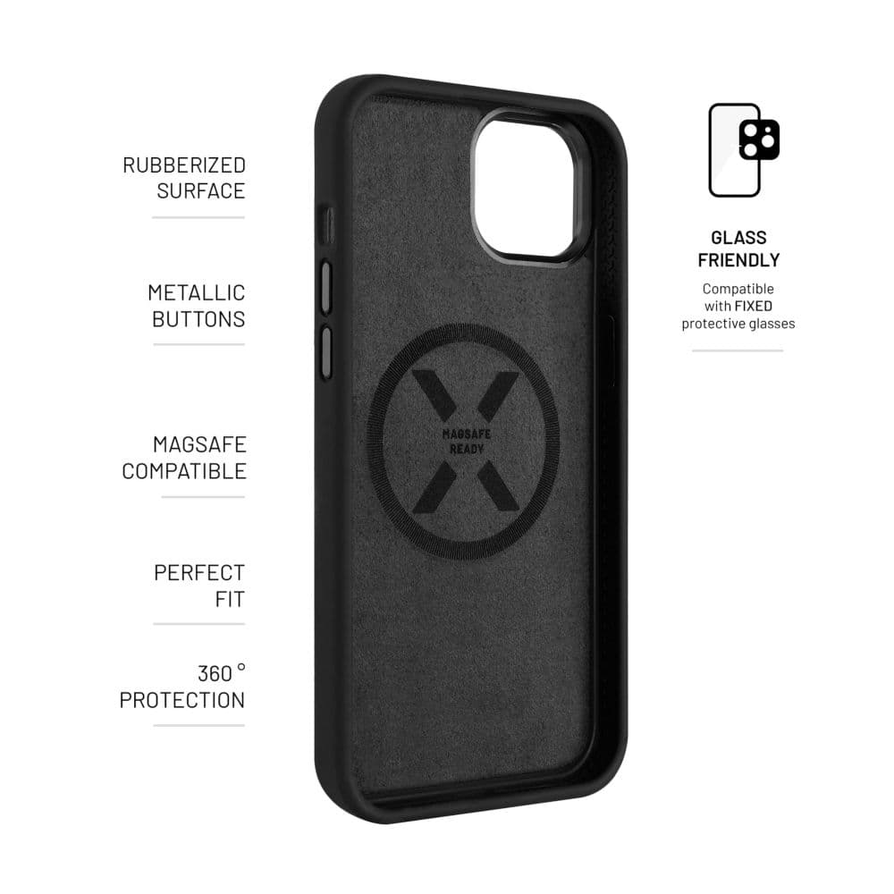 Zadní kryt FIXED MagFlow s podporou MagSafe pro Apple iPhone 16 Plus, černý - náhled 4