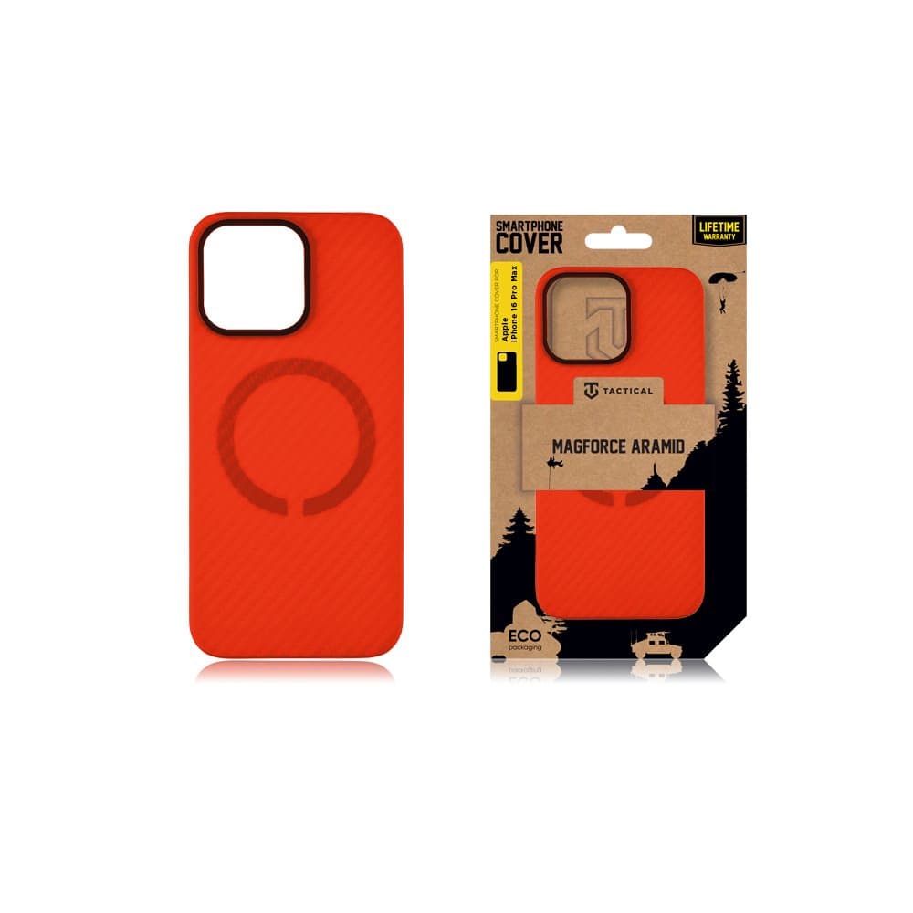 Zadní kryt Tactical MagForce Aramid Bloody Mary Limited Edition pro Apple iPhone 16 Pro Max - náhled 4