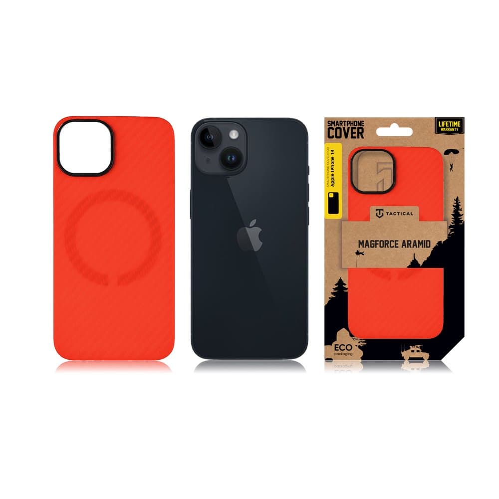 Zadní kryt Tactical MagForce Aramid Bloody Mary Limited Edition pro Apple iPhone 14 - náhled 4