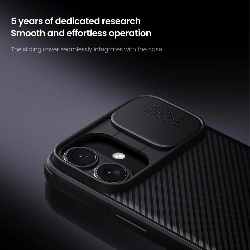 Zadní kryt Nillkin CamShield PRO Magnetic pro Apple iPhone 16 Black - náhled 4