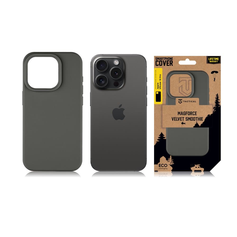 Zadní kryt Tactical MagForce Velvet Smoothie pro Apple iPhone 15 Pro Bazooka - náhled 4