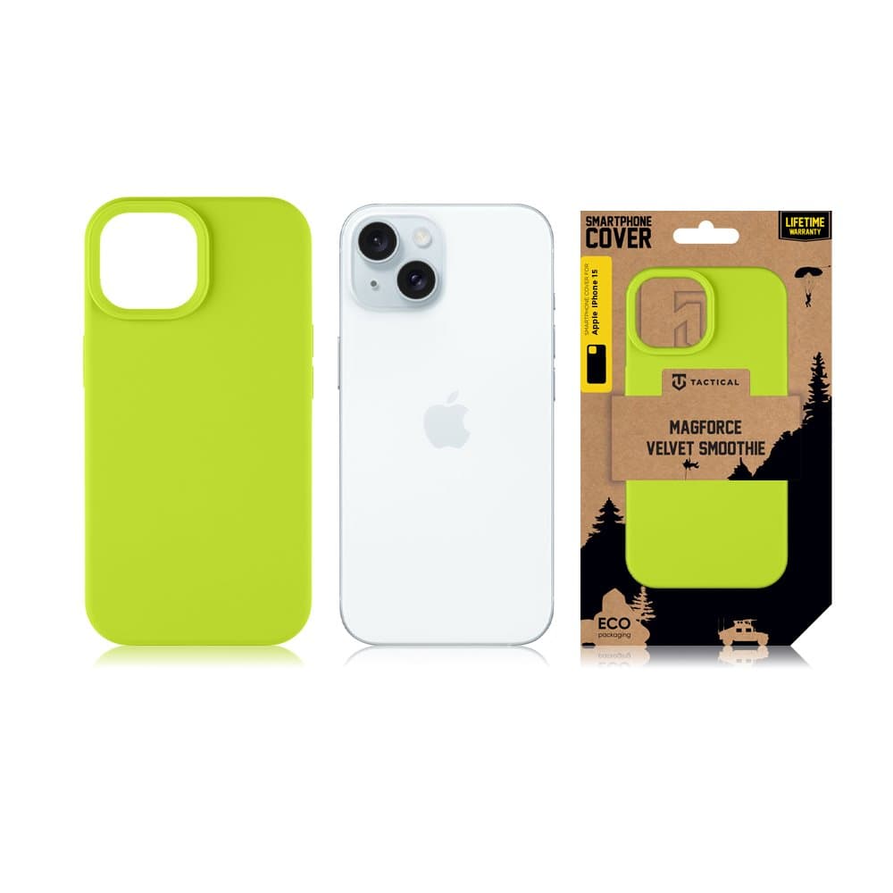Zadní kryt Tactical MagForce Velvet Smoothie pro Apple iPhone 15 Avocado - náhled 4