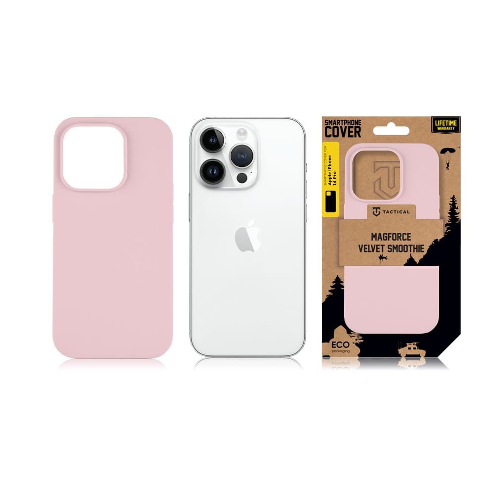 Zadní kryt Tactical MagForce Velvet Smoothie pro Apple iPhone 14 Pro Pink Panther - náhled 4