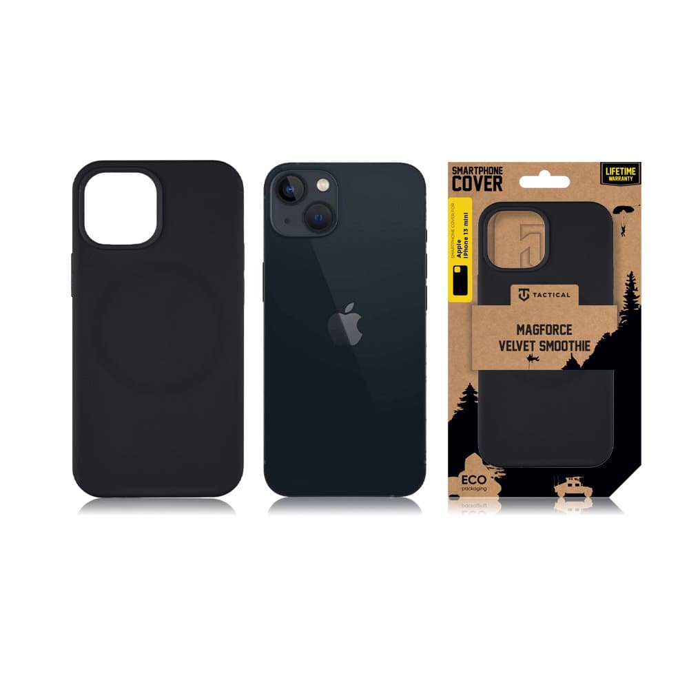 Zadní kryt Tactical MagForce Velvet Smoothie pro Apple iPhone 13 mini Asphalt - náhled 4