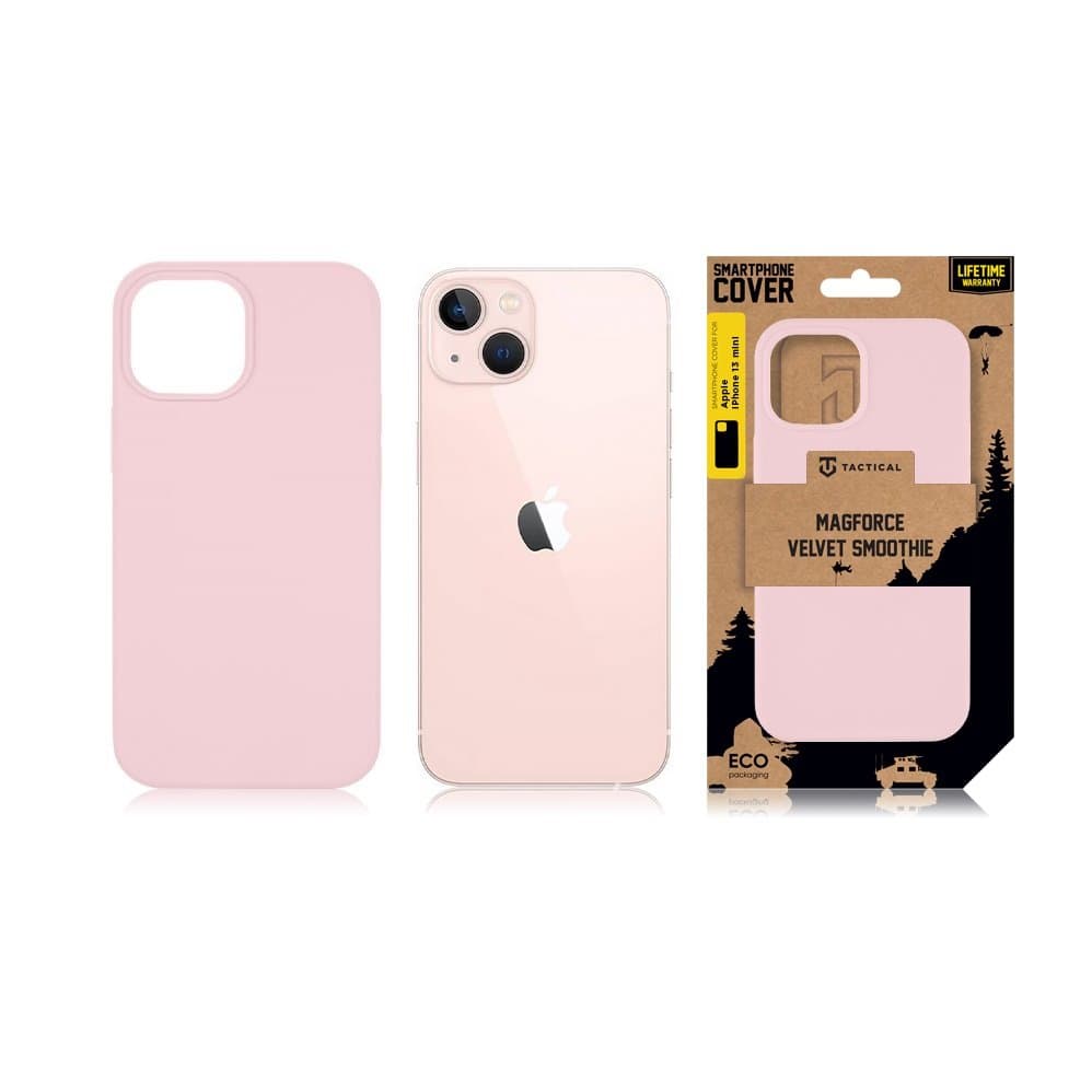 Zadní kryt Tactical MagForce Velvet Smoothie pro Apple iPhone 13 mini Pink Panther - náhled 4