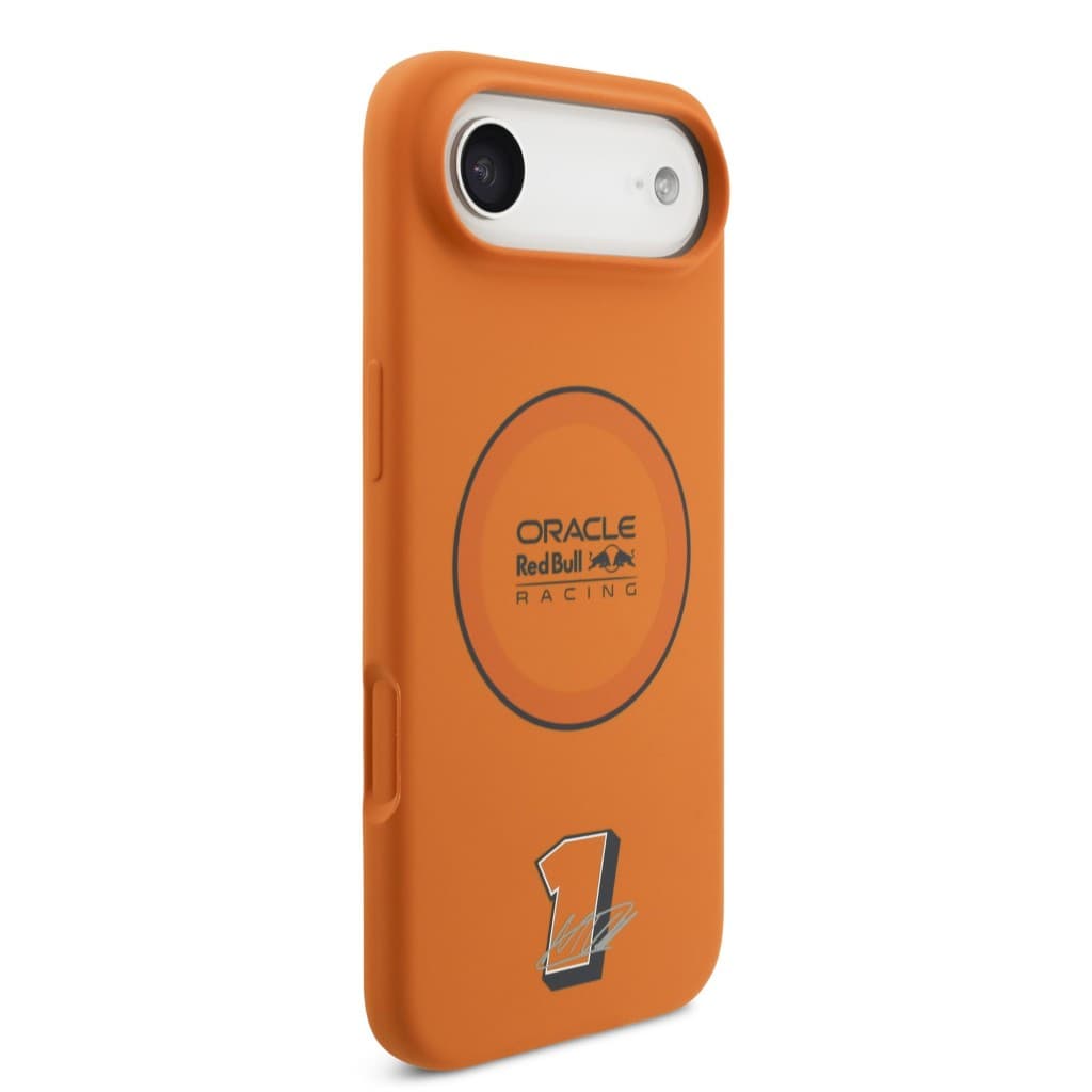 Zadní kryt Red Bull Silicone Blue Ring MagSafe pro iPhone Air Orange - náhled 4