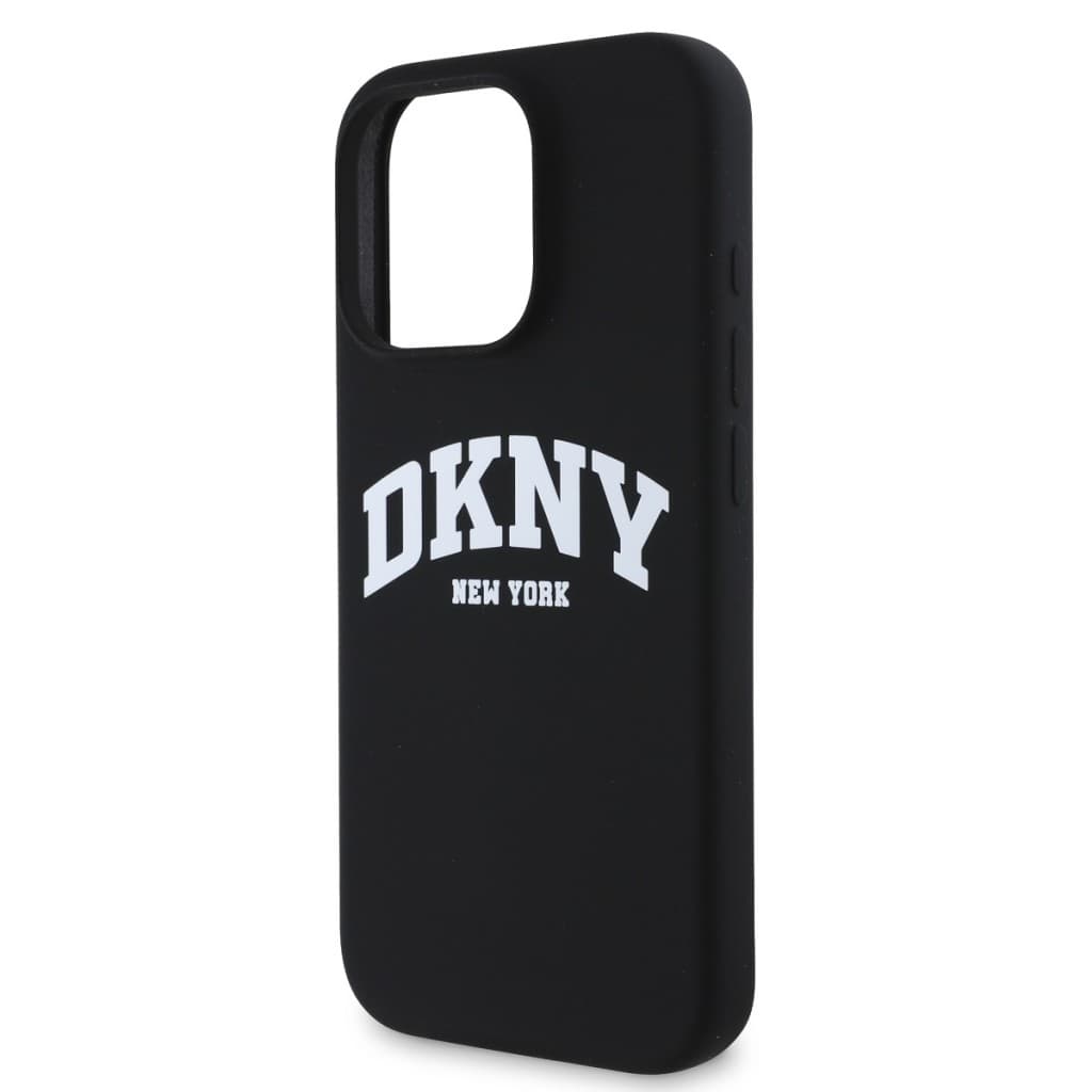 Zadní kryt DKNY Liquid Silicone Arch Logo MagSafe pro iPhone 16 Pro Black - náhled 4