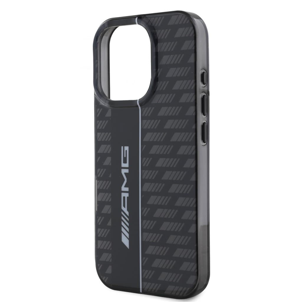 Zadní kryt AMG Carbon Pattern pro iPhone 16 Pro Max Black - náhled 4