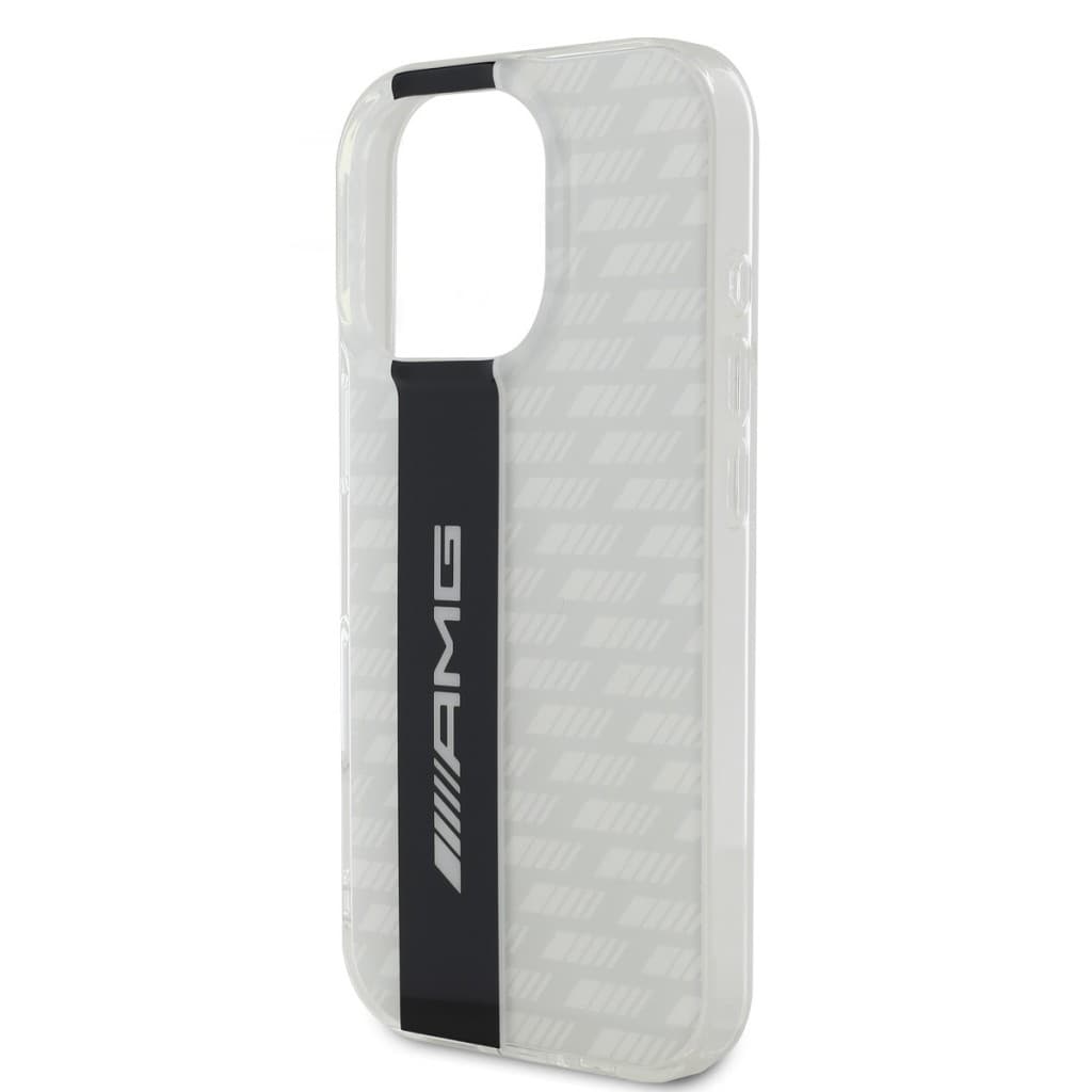 Zadní kryt AMG Carbon Pattern pro iPhone 16 Pro Max White - náhled 4