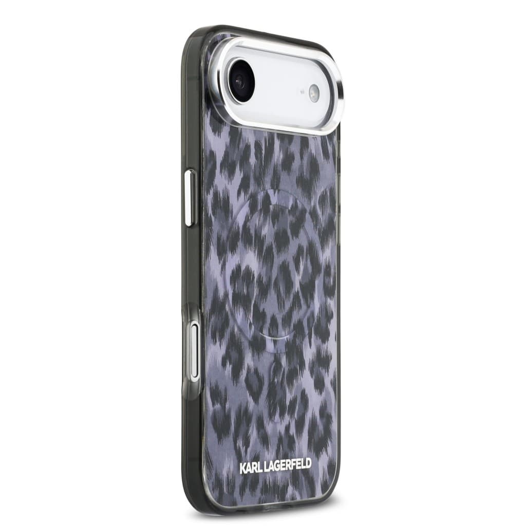 Zadní kryt Karl Lagerfeld IML Leopard MagSafe pro iPhone Air Grey - náhled 4