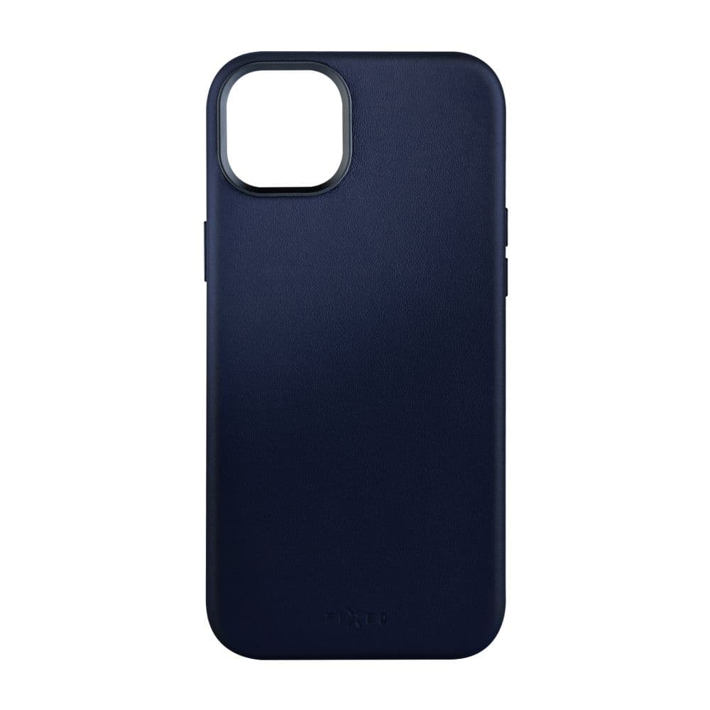 Kožený zadní kryt FIXED MagLeather s podporou MagSafe pro Samsung Galaxy S25+, modrý - náhled 4