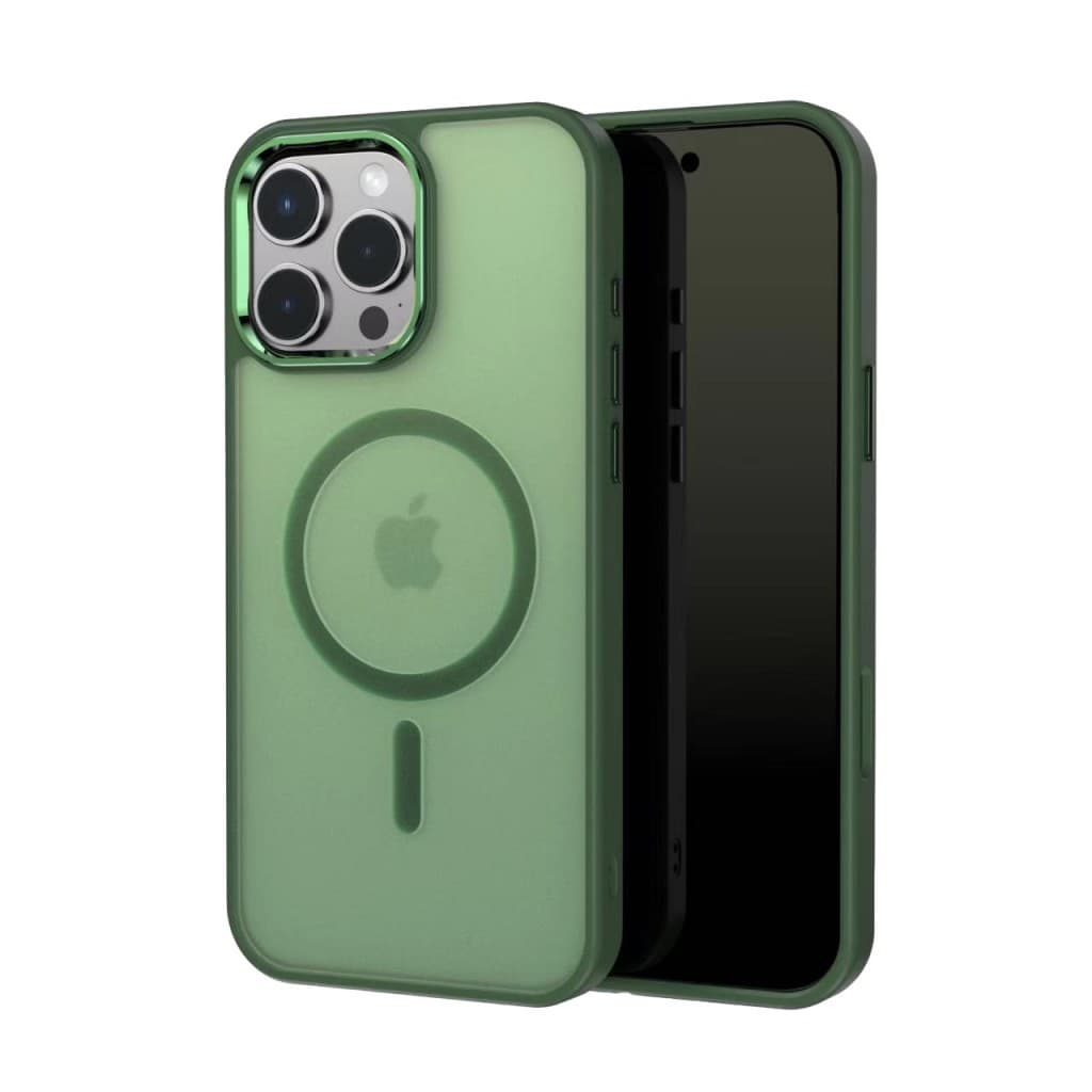 Zadní kryt Swissten Magstick Flex pro Apple iPhone 14 Pro Max zelený - náhled 4