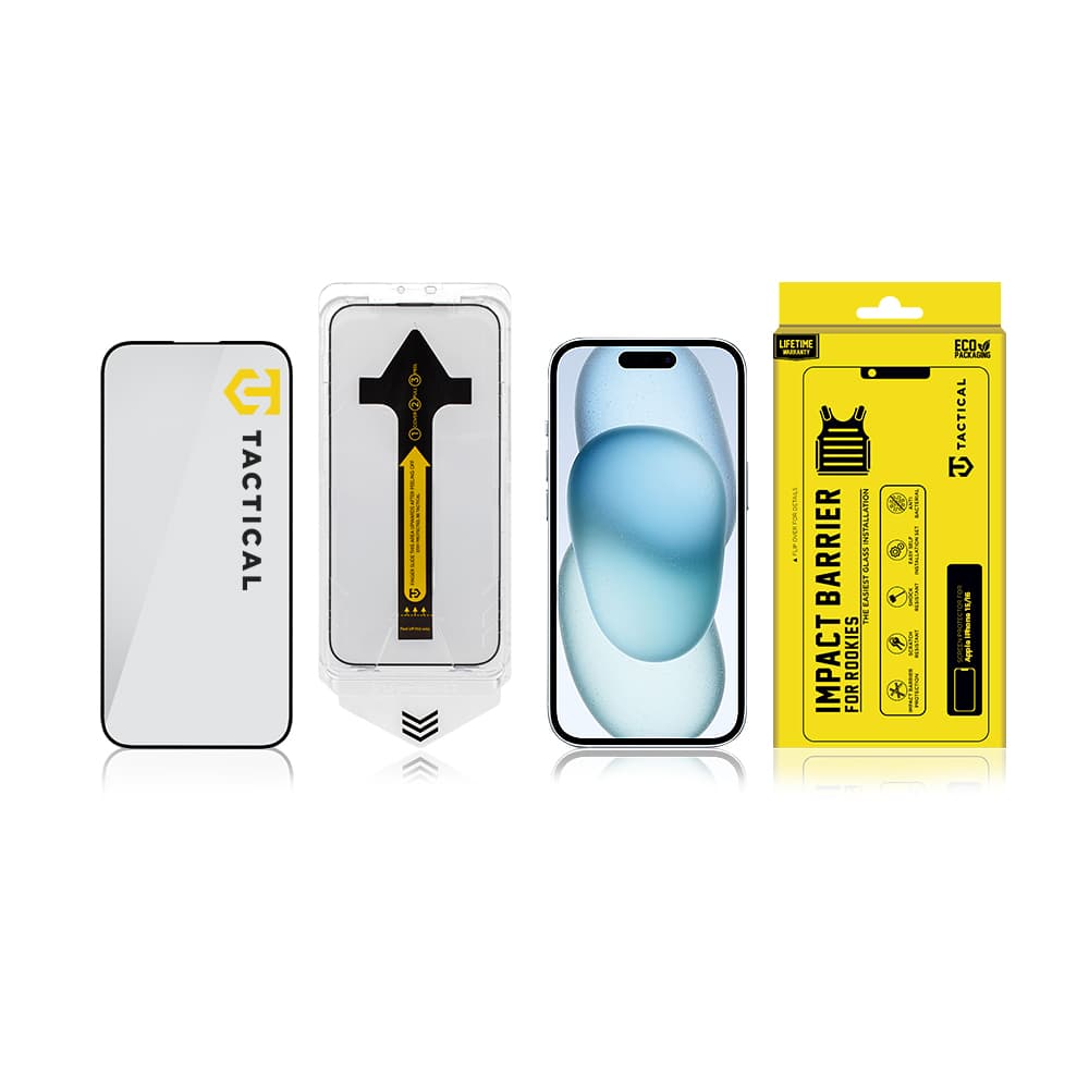 Ochrana displeje Tactical Impact Barrier for Rookies pro Apple iPhone 15-16 - náhled 4