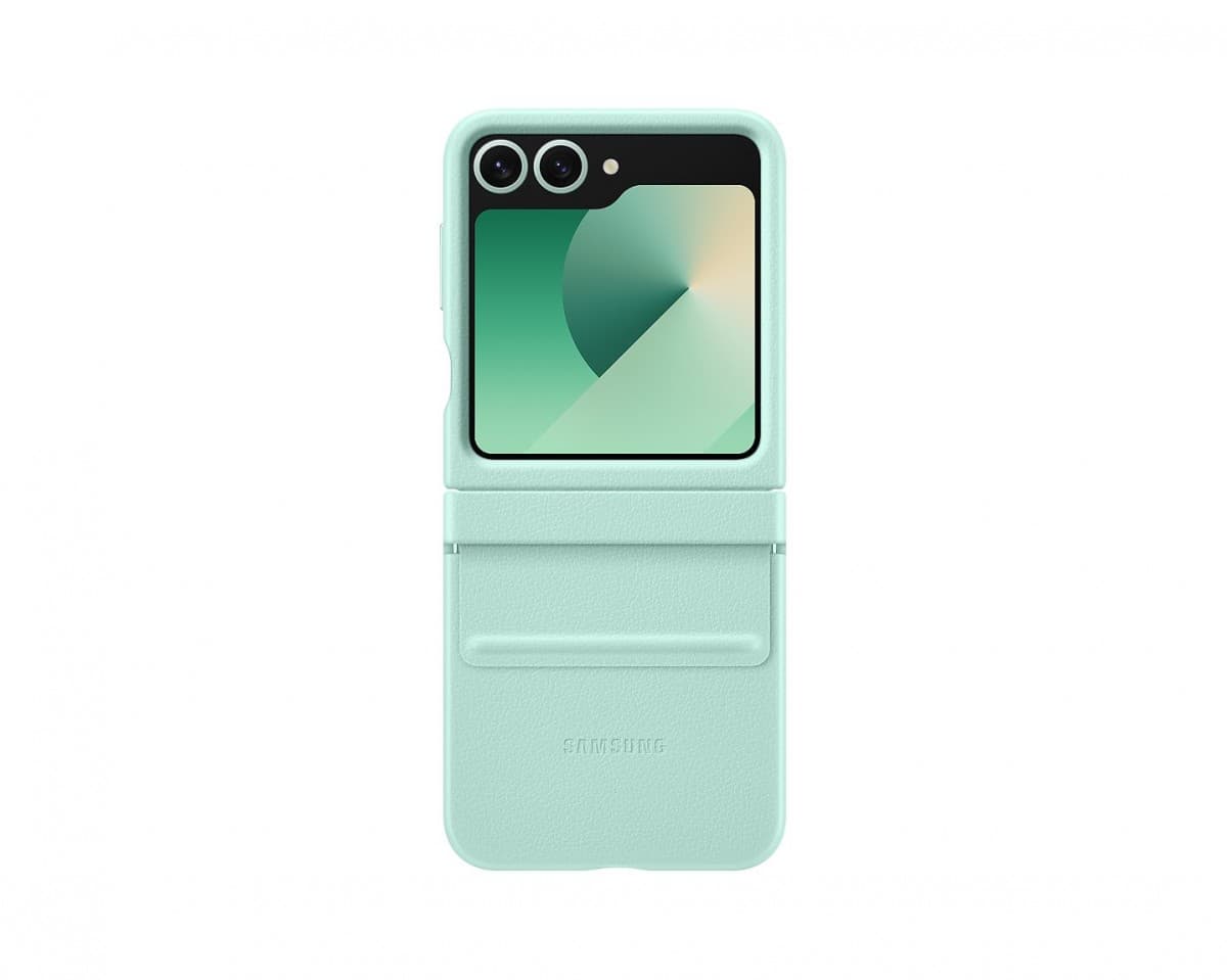 Zadní kryt EF-VF741PME Samsung KindSuit pro Galaxy Z Flip 6 Mint - náhled 4